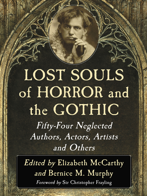 Cover image for Lost Souls of Horror and the Gothic